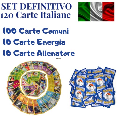 120-Carte-Pokemon-Italiano-Originali-Assortite-SET-Definitivo-100-Carte-con-2-HOLO-10-Carte-Energia-e-10-Allenatori-include-pacchetto-da-100-abda-Sleeves-Bustine-Protettive-0-1