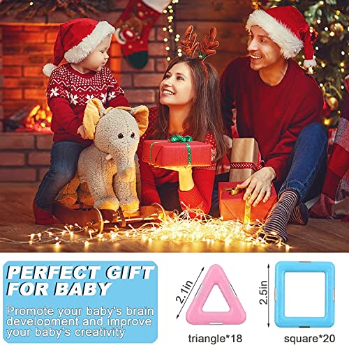 38-Pezzi-Costruzioni-Magnetiche-per-Bambini-3-4-5-6-7-8-Anni-Giochi-Bambina-3-4-5-6-7-8-Anni-Educativo-Magneti-Bambini-Compleanno-Natale-Regali-Bambini-Ottima-Idea-Regalo-Bambino-3-4-5-6-7-8-Anni-0-4