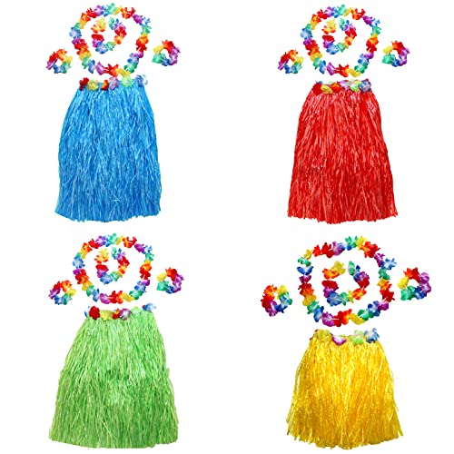 4-Pezzi-Costume-da-Hula-Hawaiano-Hula-Hawaiana-Braccialetto-Gonna-Hawaiana-Adatto-per-Feste-Feste-da-Ballo-Migliora-lAtmosfera-della-FestaQuattro-Colori-0