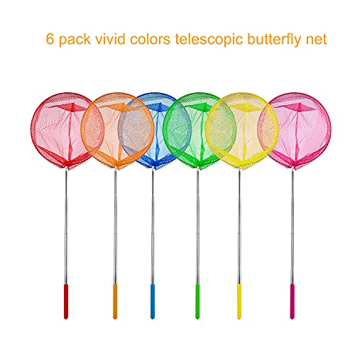 Aweyka-6-Pezzi-Bambini-Rete-da-Pesca-Farfalla-Telescopica-Reti-Insetti-Cattura-Reti-Allaperto-Strumenti-per-Bambini-Ideali-per-Catturare-Insetti-di-Farfalle-Piccoli-Pesci-Insetto-0-1