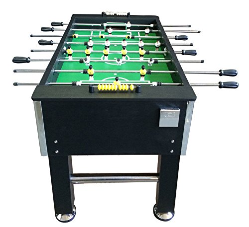 Calcio-Balilla-Calcetto-BILIARDINO-Nero-Dimensioni-REGOLAMENTARI-Robusto-Soccer-Table-Il-Piu-Venduto-0-3