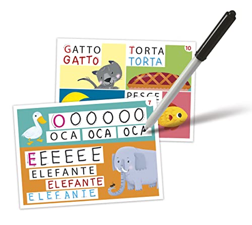 Clementoni-16142-Sapientino-Imparo-a-Scrivere-tessere-lavagna-cancellabile-gioco-per-imparare-a-scrivere-gioco-educativo-5-anni-Made-in-Italy-Play-For-Future-0-1
