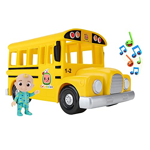 CoComelon-Scuolabus-musicale-giallo-veicolo-che-riproduce-la-canzone-The-wheels-on-the-bus-e-la-sua-action-figure-JJ-0