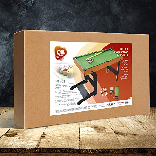 ColorBaby-85331-Tavolo-da-biliardo-americano-pieghevole-CBGames-0-4