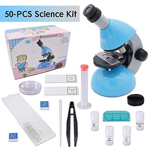 Emarth-Microscopio-per-Bambini-Studente-principiante-per-Bambini-microscopi-monoculari-40X-640X-con-Kit-di-scienze-educative-da-50-Pezzi-Supporto-Regolabile-e-Luce-a-LED-0-3