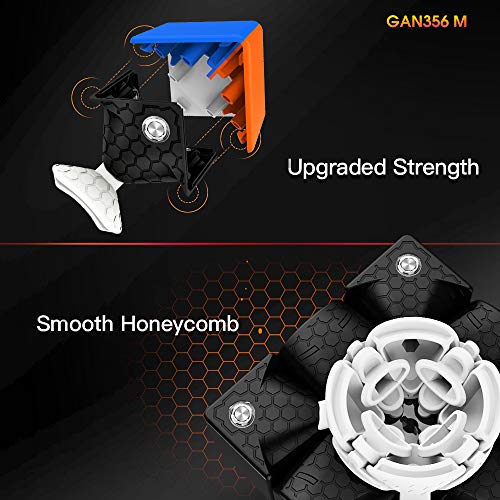 GAN-356M-Speedcube-3x3-Magnetico-GAN-Cubo-356M-Stickerless-senza-adesivi-versione-2020-Lite-0-1