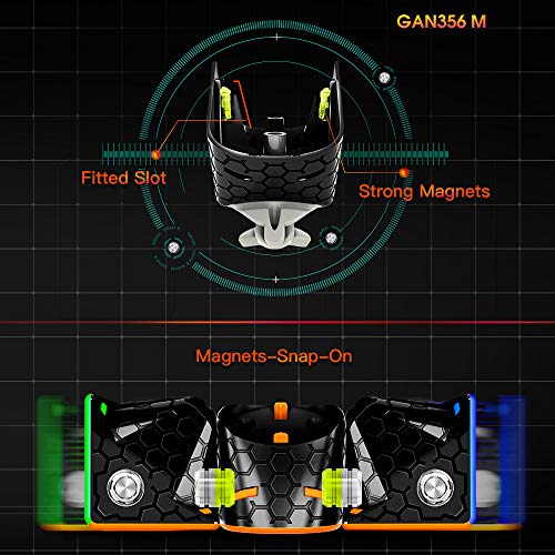 GAN-356M-Speedcube-3x3-Magnetico-GAN-Cubo-356M-Stickerless-senza-adesivi-versione-2020-Lite-0-2