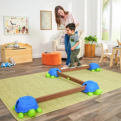 KidKraft-Turtle-Totter-ASSE-di-Equilibrio-allaperto-per-Bambini-Parco-Giochi-Multicolore-20080-0-0