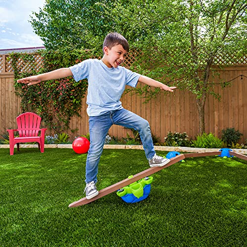 KidKraft-Turtle-Totter-ASSE-di-Equilibrio-allaperto-per-Bambini-Parco-Giochi-Multicolore-20080-0-4