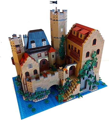 Kingdom-1180-mattoncini-per-costruzione-di-Ritterburg-cavaliere-con-figure-cavaliere-1180-pezzi-0-1