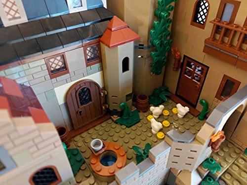 Kingdom-1180-mattoncini-per-costruzione-di-Ritterburg-cavaliere-con-figure-cavaliere-1180-pezzi-0-3