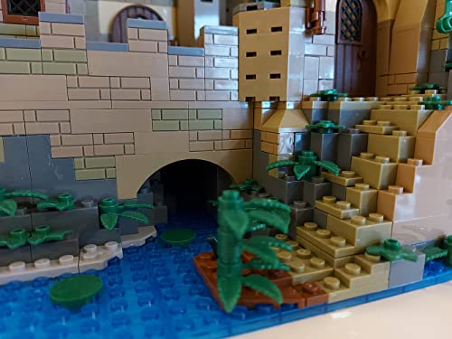 Kingdom-1180-mattoncini-per-costruzione-di-Ritterburg-cavaliere-con-figure-cavaliere-1180-pezzi-0-4