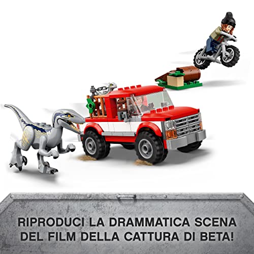 LEGO-76946-Jurassic-World-La-Cattura-dei-Velociraptor-Blue-e-Beta-Giochi-per-Bambini-dai-6-Anni-in-su-con-Camion-e-Dinosauri-Giocattolo-0-1