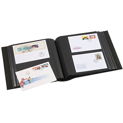 Leuchtturm-333112-album-for-200-FDCs-or-letters-up-to-195x130-mm-incl-slipcase-blue-0-0