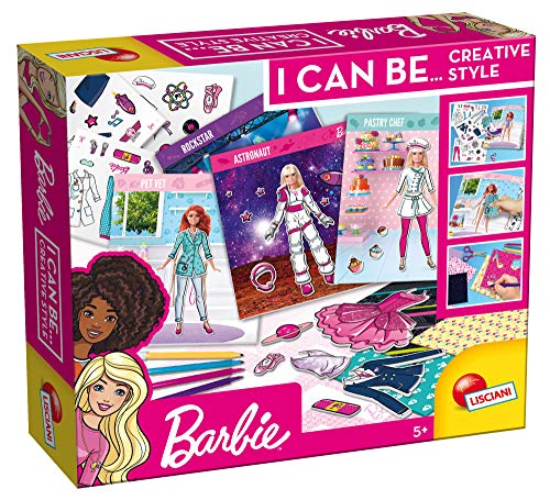 Lisciani-Giochi-Barbie-Scuola-di-Moda-Le-Carriere-Gioco-Creativo-Multicolore-81141-0