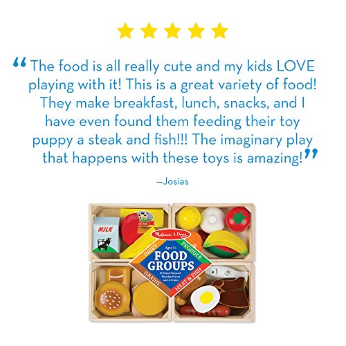Melissa-Doug-Diversi-Tipi-di-Alimenti-Giocattolo-in-Legno-con-Cibo-Giocattoli-di-Ruolo-Gioco-Montessori-3-Anni-Regali-per-Bambino-e-Bambina-0-2