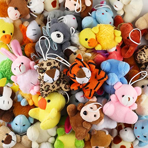Mini-Giocattoli-di-Peluche-in-32-Pezzi-Pupazzi-di-Animali-Piccoli-Carini-per-Portachiavi-Decorazione-Festa-Premio-Asilo-Regalo-per-Bambini-Ragazzi-0-0