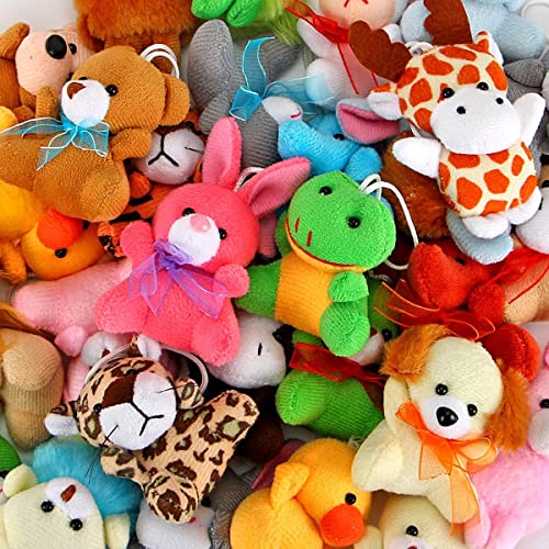 Mini-Giocattoli-di-Peluche-in-32-Pezzi-Pupazzi-di-Animali-Piccoli-Carini-per-Portachiavi-Decorazione-Festa-Premio-Asilo-Regalo-per-Bambini-Ragazzi-0-5