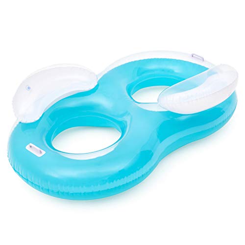 Poltrona-Doppia-Gonfiabile-con-schienale-188x117-cm-0