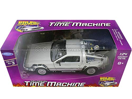 Ritorno-al-Futuro-1-Back-To-The-Future-I-Delorean-124-Die-Cast-Metal-Model-0-0