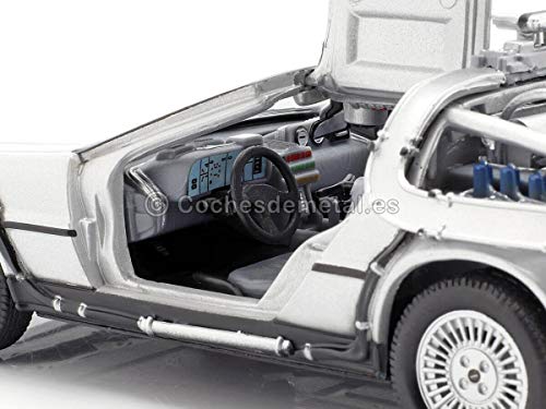 Ritorno-al-Futuro-1-Back-To-The-Future-I-Delorean-124-Die-Cast-Metal-Model-0-1