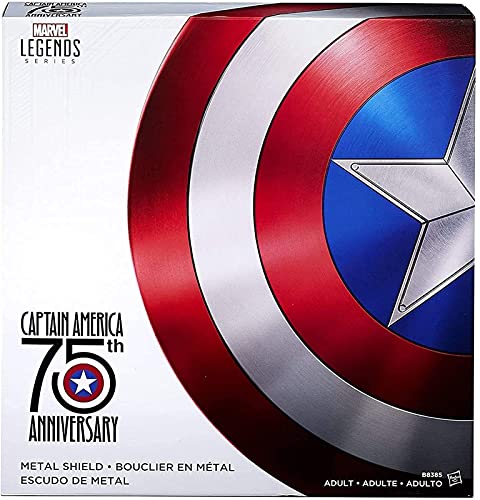 Scudo-Avengers-Marvel-di-Captain-America-Metal-Shield-Advanced-Copia-1-1Legends-Series-24-Pure-Metal-Puntelli-di-Movie-75th-Anniversary-Collectors-Edition-0-0
