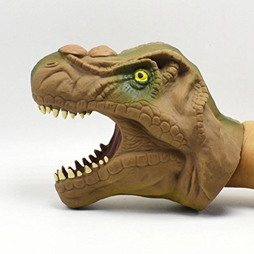 TOYMYTOY-Burattino-a-Mano-in-Gomma-Marionetta-a-Guanto-Realistico-Tyrannosaurus-Gioco-di-Ruolo-per-Bambini-0-1