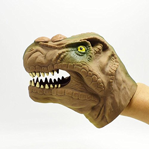 TOYMYTOY-Burattino-a-Mano-in-Gomma-Marionetta-a-Guanto-Realistico-Tyrannosaurus-Gioco-di-Ruolo-per-Bambini-0-2