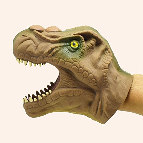 TOYMYTOY-Burattino-a-Mano-in-Gomma-Marionetta-a-Guanto-Realistico-Tyrannosaurus-Gioco-di-Ruolo-per-Bambini-0-4