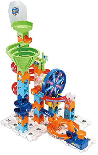 VTech-Marble-Rush-Ultimate-Set-XL100-E--Treno-interattivo-per-biglie-con-elementi-emozionanti-diverse-possibilita-di-montaggio-motore-e-effetti-di-luce-per-bambini-da-4-a-12-anni-0-1