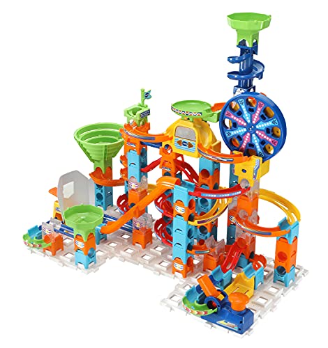 VTech-Marble-Rush-Ultimate-Set-XL100-E--Treno-interattivo-per-biglie-con-elementi-emozionanti-diverse-possibilita-di-montaggio-motore-e-effetti-di-luce-per-bambini-da-4-a-12-anni-0