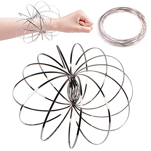 Vcedas-Flow-Ring-Anello-di-Flusso-interattivo-Anello-3D-da-Braccio-Giocattolo-in-Acciaio-Inox-Anello-3D-Sculpture-Gioco-di-Magia-Giocattoli-novita-per-Adulti-e-Bambini-0