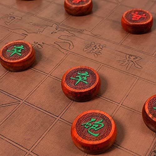 XIXIDIAN-Scacchi-Cinesi-Set-di-Legno-massello-di-Legno-Pieghevole-Set-Set-Bambini-di-Grandi-Dimensioni-Adulto-Studenti-Studenti-Chessman-China-Chinese-Chess-Size-60-0-2