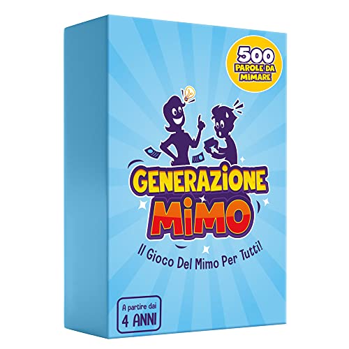 ZENAGAME-Generazione-Mimo-Giochi-da-Tavolo-Gioco-di-Mimo-Giochi-per-Bambini-e-Adulti-Giochi-in-Scatola-Carte-da-Gioco-Giochi-di-societa-Giochi-Bambini-dai-4-Anni-0