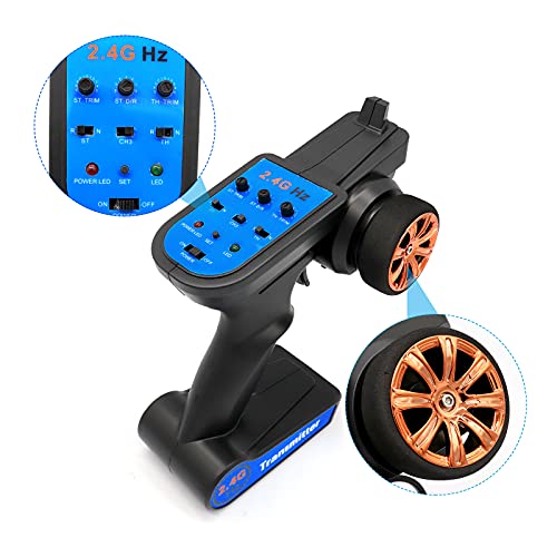 ruizhi-Brushless-Upgrade-Kit-Motor-ESC-Receiver-Remote-Controller-Servo-Set-per-Wltoys-XKS-144001-114-RC-Cars-Pezzi-di-Ricambio-0-4