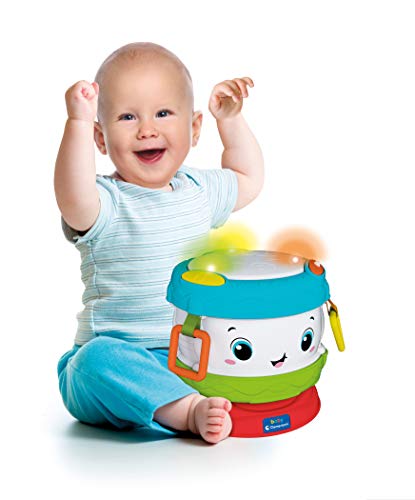 Clementoni-Activity-Baby-Drum-Tamburo-Elettronico-Gioco-Strumenti-Musicali-per-Bambini-10-Mesi-Multicolore-17409-0-2