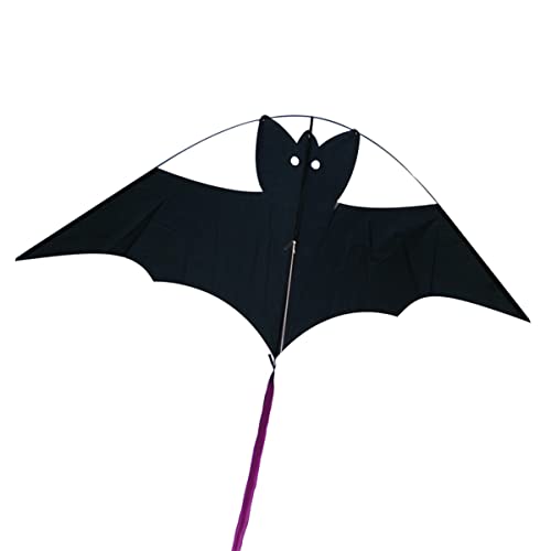 Poco-Bat-nero-per-bambini-dai-3-anni-Dimensioni-63x30cm-incl-linea-aquilone-60m-e-kite-lunga-coda-0