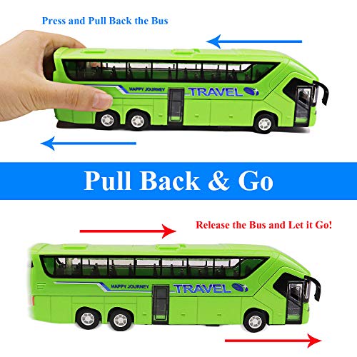 YIJIAOYUN-21cm-Stampo-Veicoli-Giocattolo-pressofuso-in-Lega-con-luci-e-Musica-Pullman-Autobus-Pull-Back-in-Scala-150-0-2